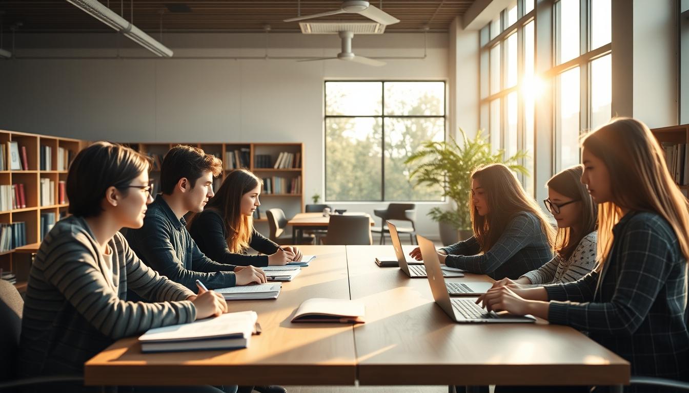 Digital learning platform with online study materials